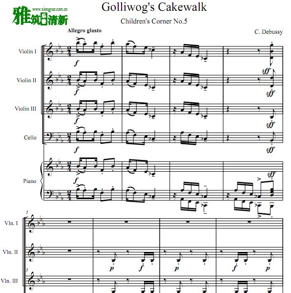 ľżĲ̬ Golliwog's Cakewalk С