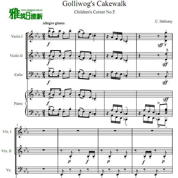 Golliwog's Cakewalk ˫Сٴٸٺ
