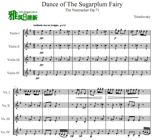 Dance Of The Sugar plum Fairy С