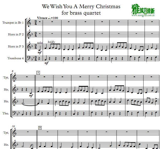 We Wish You a Merry Christmasͭ