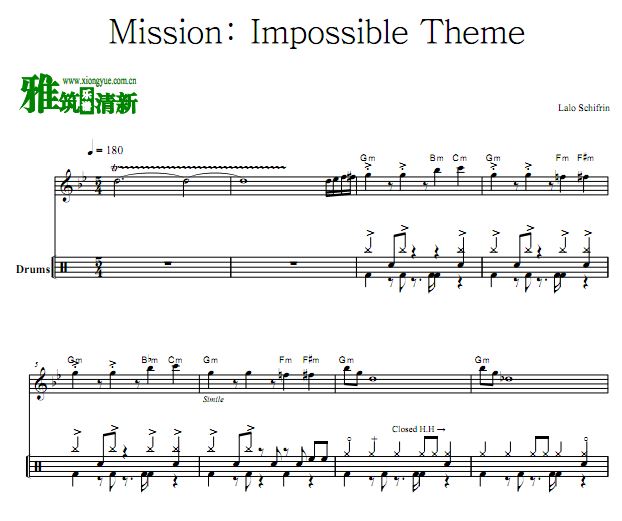 е MissionImpossible Theme 