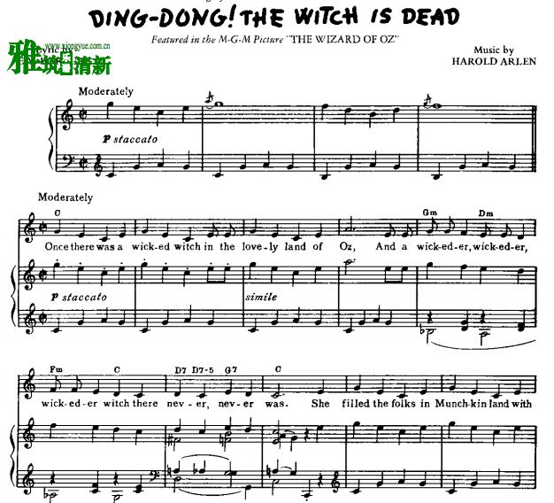 Ұ Ding-Dong The Witch Is Dead ָ