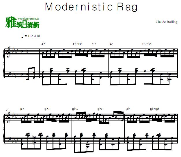 Ͳ - Modernistic Rag
