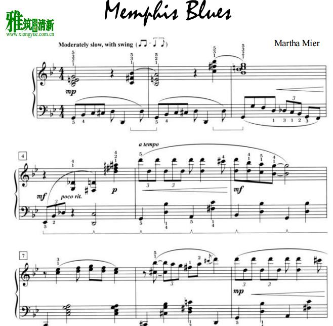 martha mier - Memphis Bluesʿ