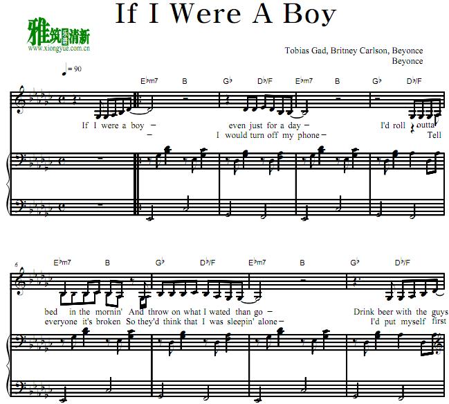 Beyonce - If you were a boyٰ
