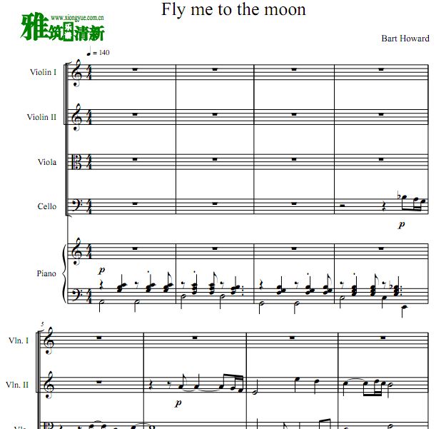 Fly Me To The Moon˫Сٴٸ