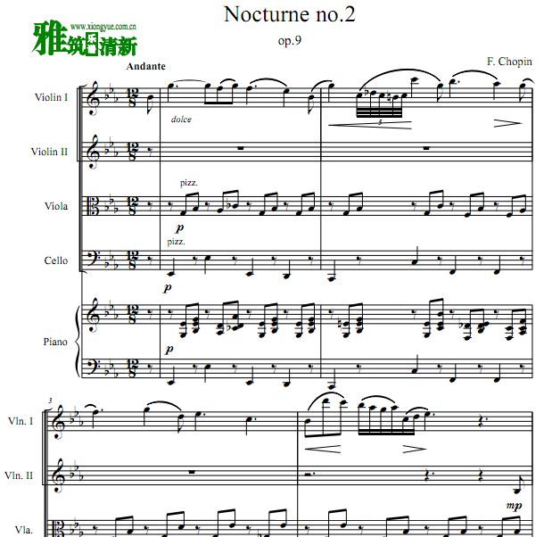 Ф Eҹ  Op.9 No.2ٰ
