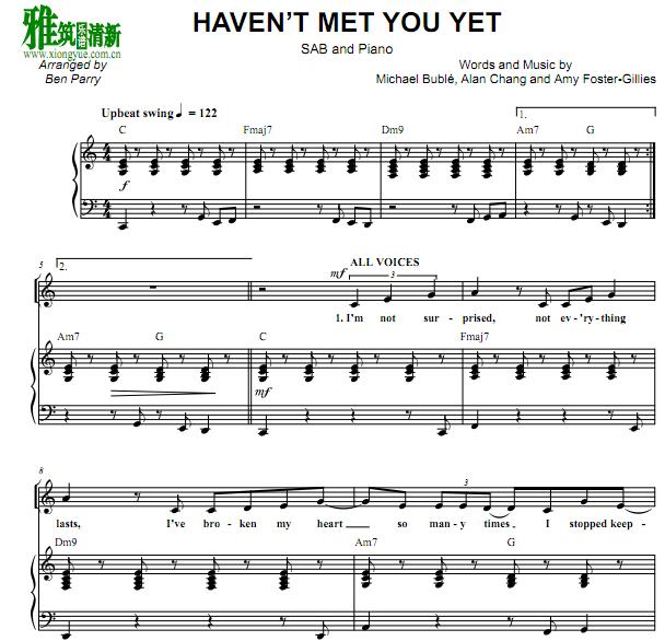 Haven't Met You Yetϳٰ1