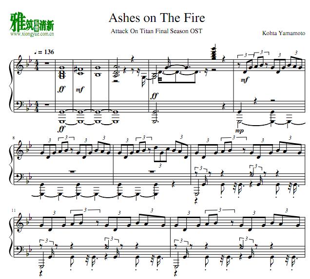 ľ ռAttack On Titan Final Season OST - Ashes on The Fire