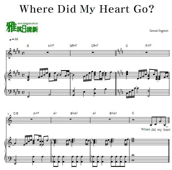 James Ingram - Where Did My Heart Go 