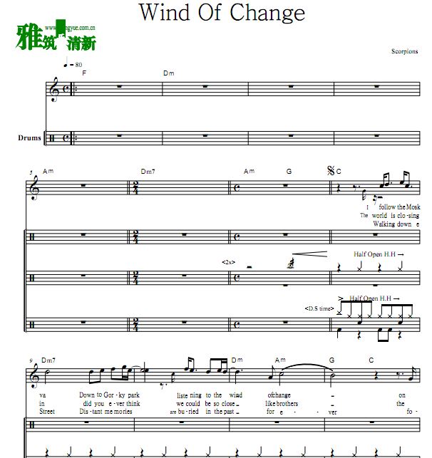 Scorpionsֶӹ - Wind Of Change
