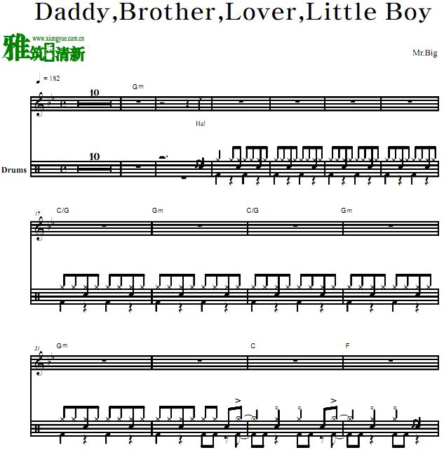 Mr.Big - Daddy,Brother,Lover,Little Boyӹ