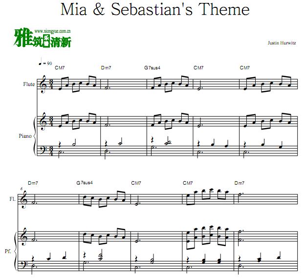 ֮ Mia & Sebastian's Theme