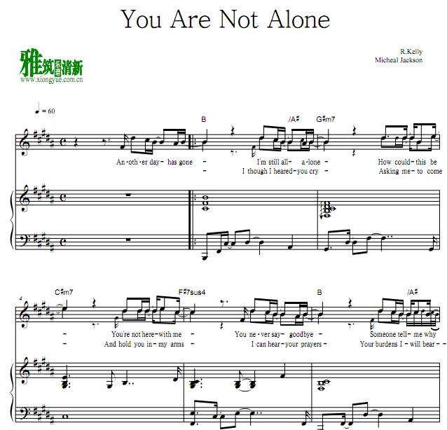 Michael Jackson - You Are Not Alone   ٰ
