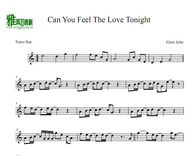 Elton John - Can You Feel The Love Tonight˹