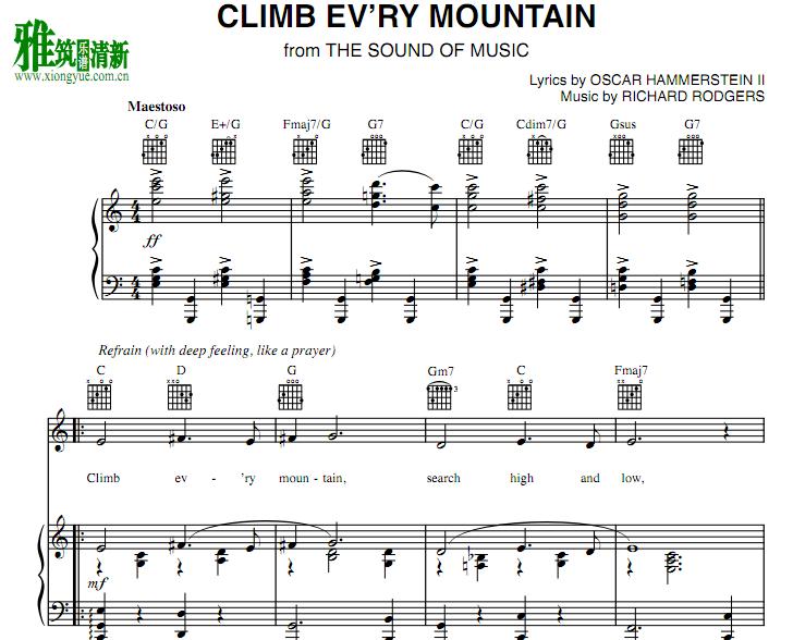 ֮ Climb Every Mountain ָ c