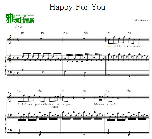 Lukas Graham - Happy For You  