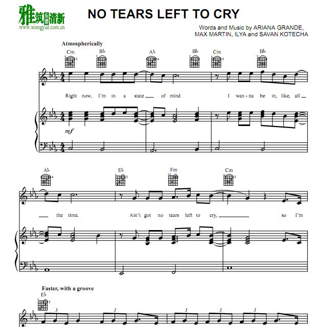 Ariana Grande - No Tears Left To Cry
