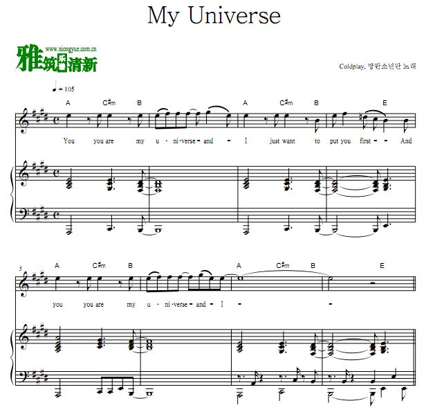 Coldplay,BTS - My Universeٰ 