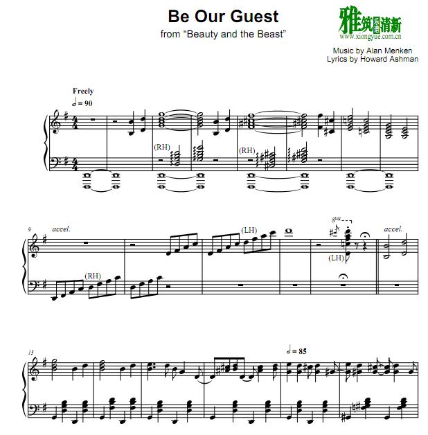 ŮҰRagtime - Be Our Guest