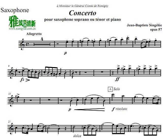 jean baptiste singelee - Concerto Opus 57 ˹
