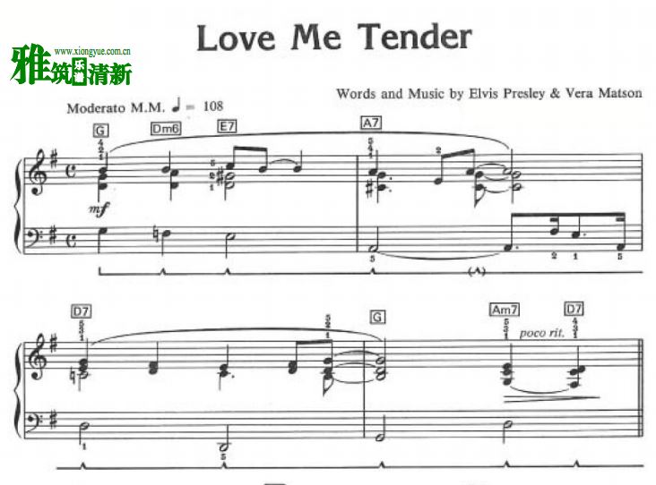 Love me Tender ٶ