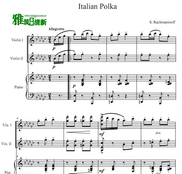 Italian Polka Сٸ