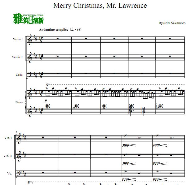 ʥ˹ Merry Christmas Mr. LawrenceС