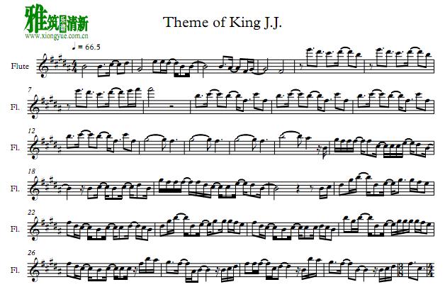 ϵ Theme of King J.J.