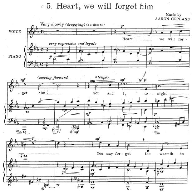 Copland - Heart, We Will Forget Him! ٰ