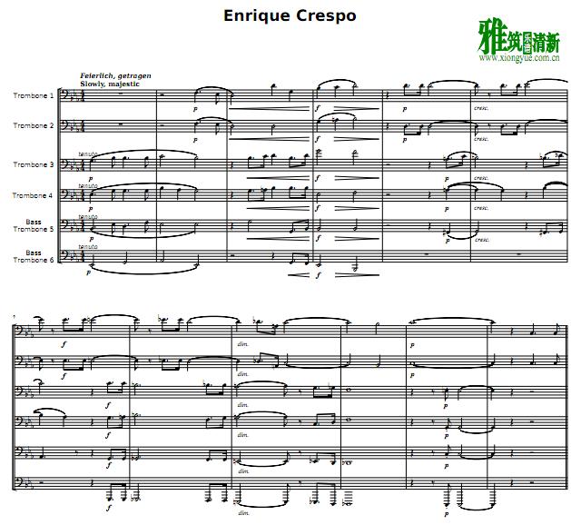 Enrique Crespo - Bruckner Etude 
