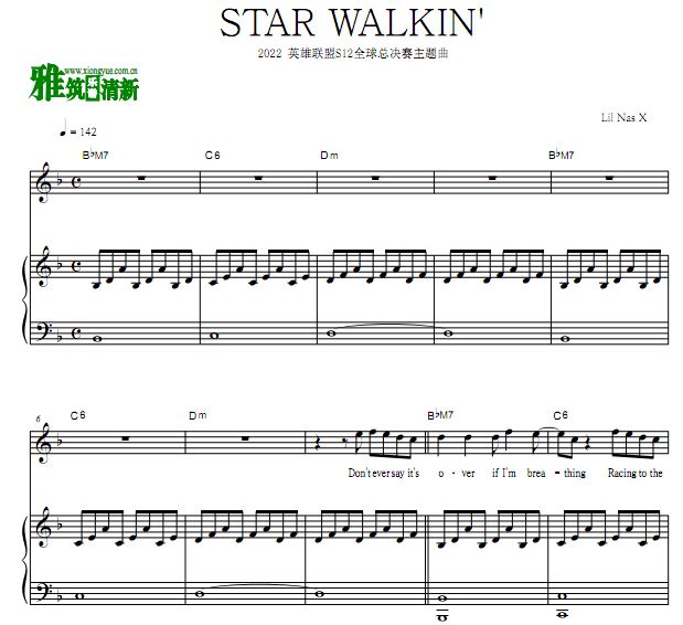 ӢS12  Lil Nas X - STAR WALKIN' 