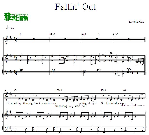 Keyshia Cole - Falling Out   Fallin' out ԭ