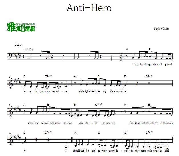 Taylor Swift - Anti-Hero  