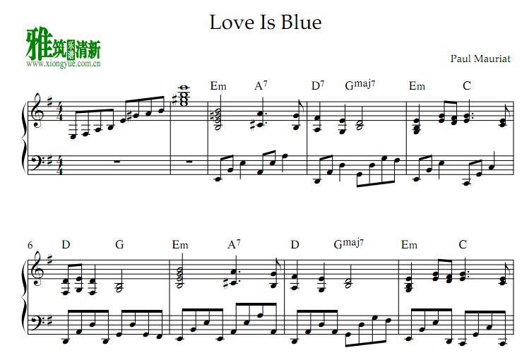 ·ĪﰧPaul Mauriat – Love is Blue