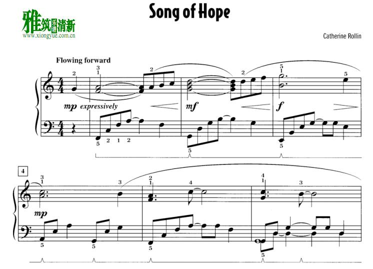 Catherine Rollin - song of hope