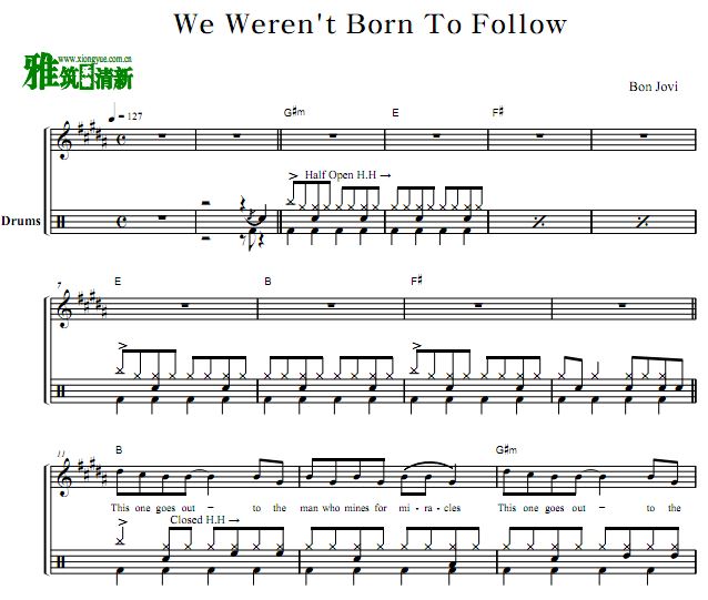 άֶӹ - We Weren't Born To Follow 