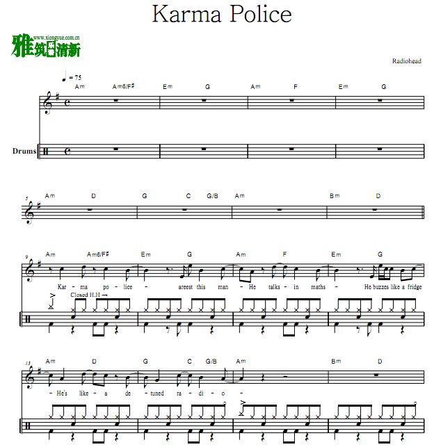 Radioheadֶӹ Karma Police 