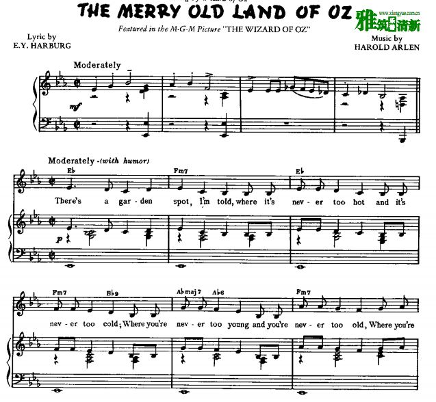 Ұ The merry old land of oz ٰ 