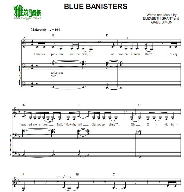 Lana Del Rey - Blue Banistersٰ