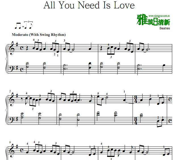 Beatlesͷʿ All You Need Is Love ָ