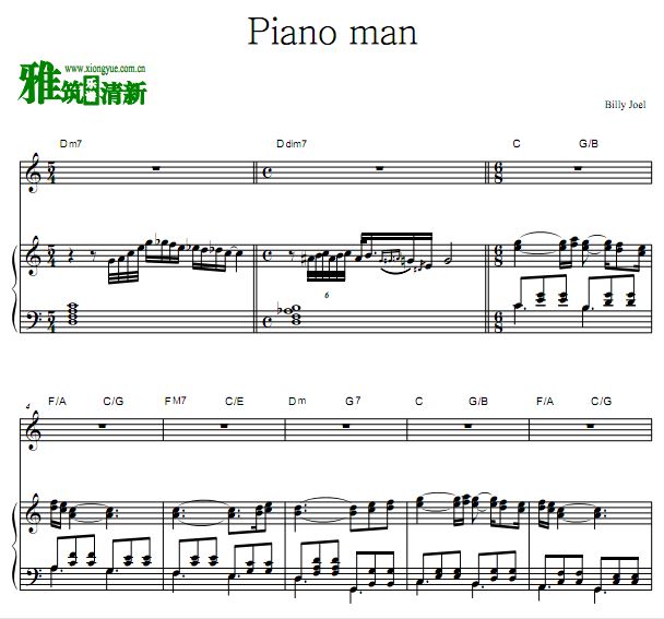 Billy Joel - Piano man ԭ ٵ