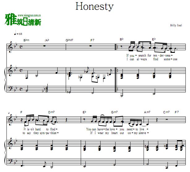 Billy Joel - Honesty ԭ