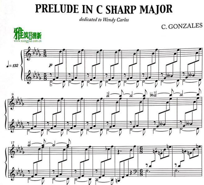 chilly gonzales - prelude in c-sharp majorg