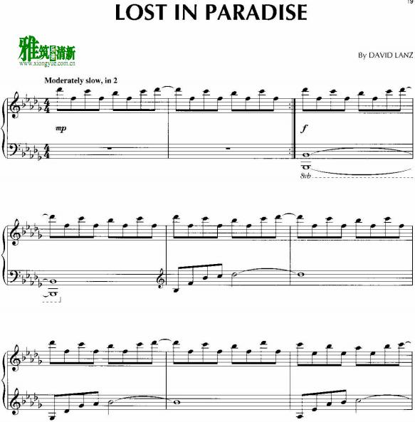 david lanz - lost in paradise
