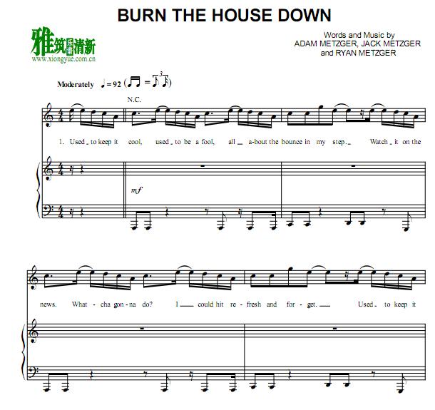AJR - Burn the House Downٰ