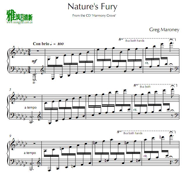 Greg Maroney - Nature's Fury