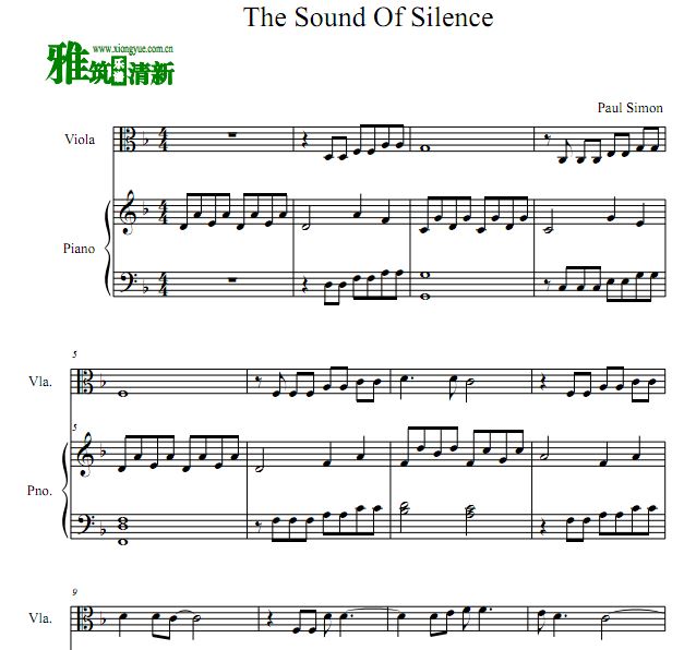 The sound of silence ž֮ٸٺ