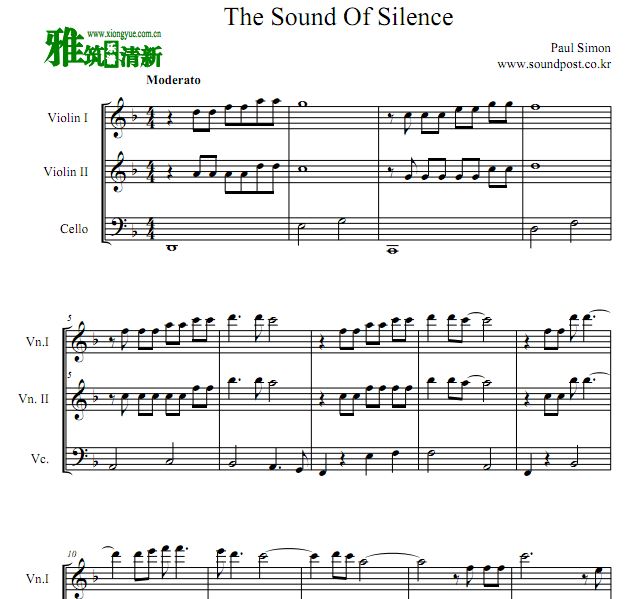 The sound of silence ž֮ ҵ˫С