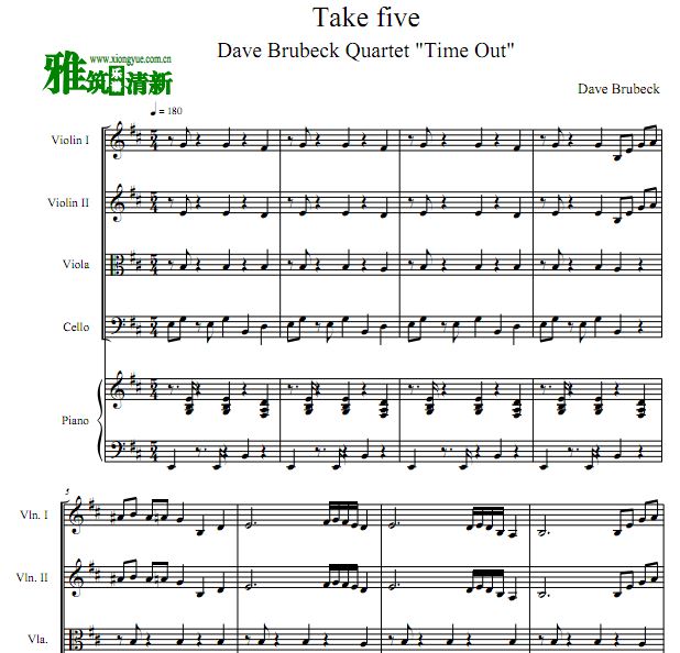 The Dave Brubeck Quartet - Take Five ָ